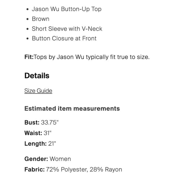 NWT Jason Wu Halter Vest Size Large - Picture 5 of 5